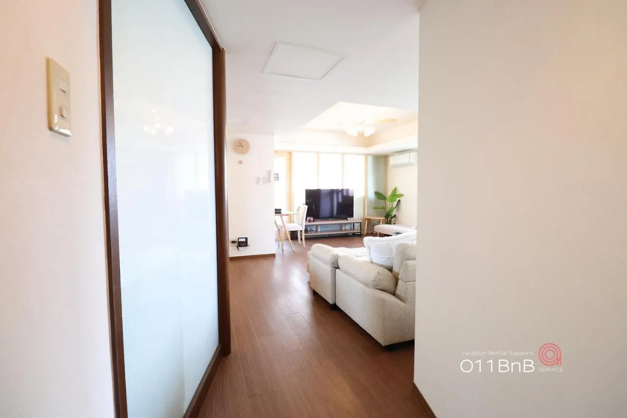 Nk Bld6F Sapporo 3Ldk 3Br 1 Floor 1 Room